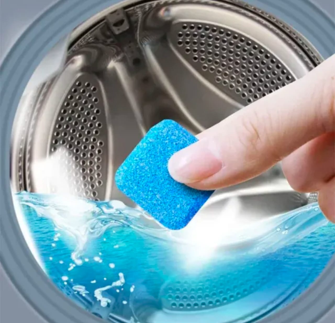 Pack of 1 Washing Machine Cleaner Tablets - 12 Tablet | Deep Cleaning & Deodorizing for Front Load, Top Load & HE Washers